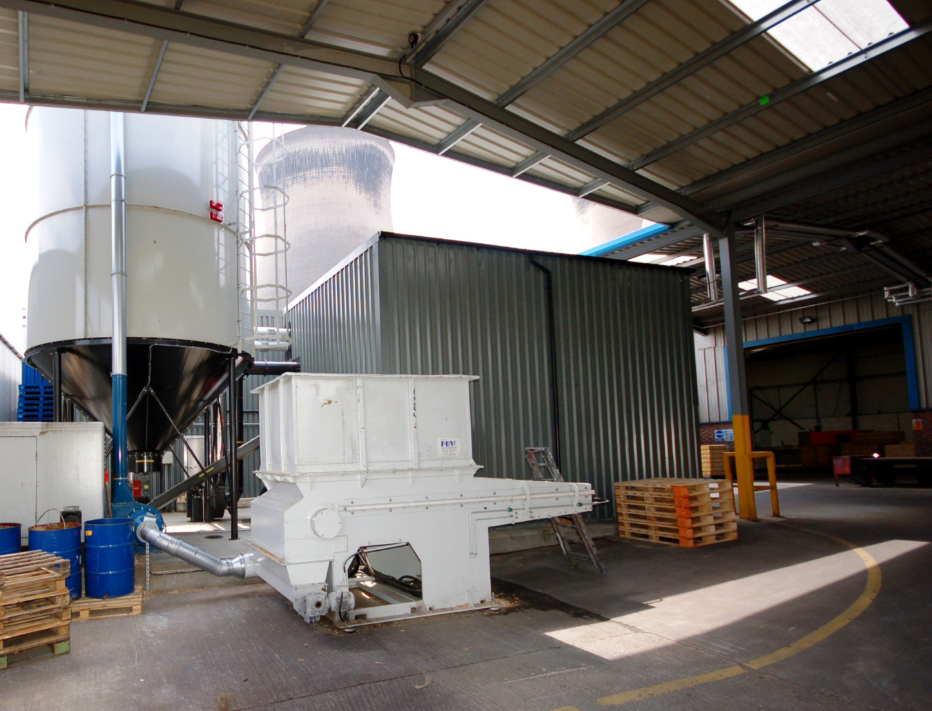 Biomass Installed in Industrial Pallets & Transport Services
