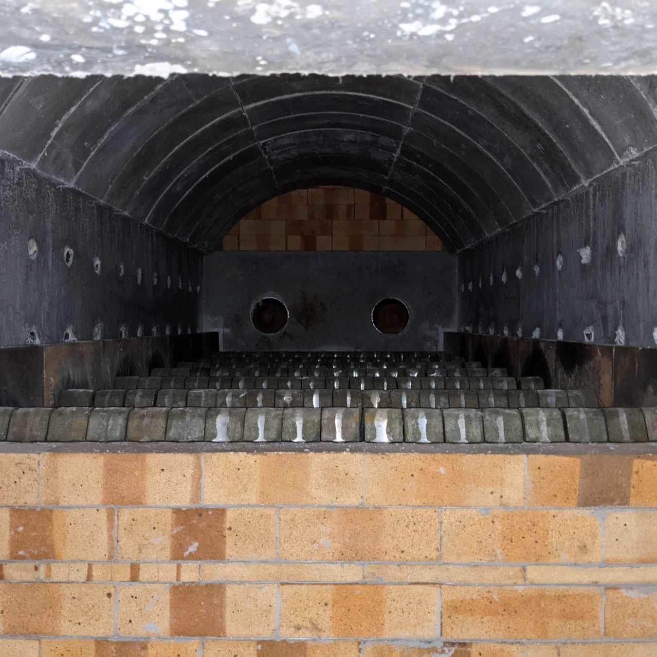 Ranheat Industrial Biomass Boiler Combustion chamber for a M19 1750kW. Showing a flate moving grate for difficult high ash content materials.